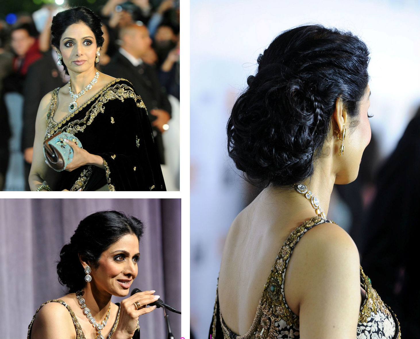 13 Classy Hairstyles For Sarees Fashionpro