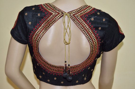 pot neck blouse