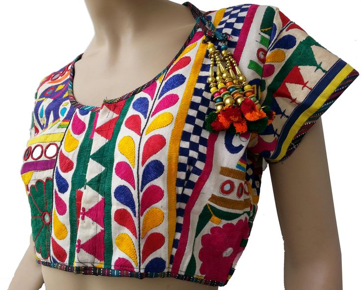 Bujh embroidery on blouses