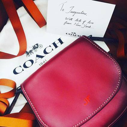 Monogramed Coach wallet