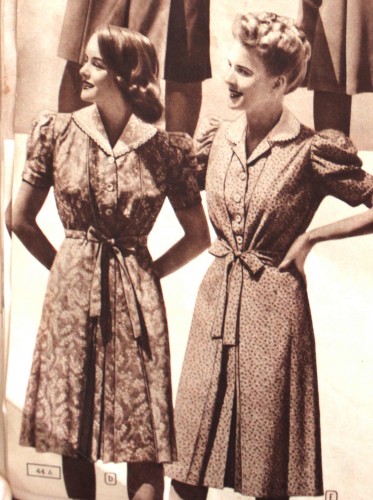 Vintage shirt dresses
