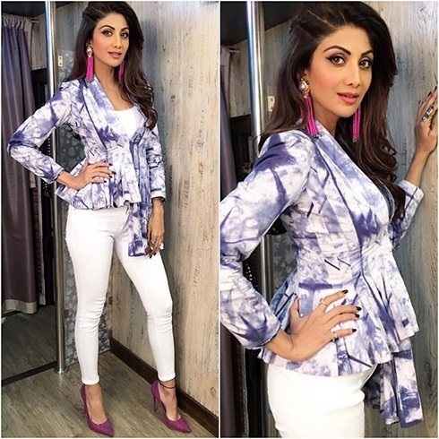 Shilpa Shetty's look