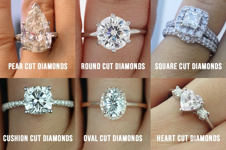 Types of diamond cuts
