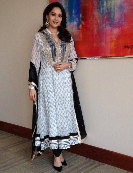 black and white salwar kameez designs