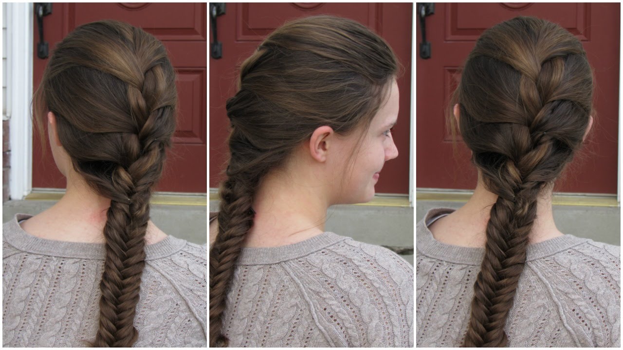 The model with Cool French Braid.