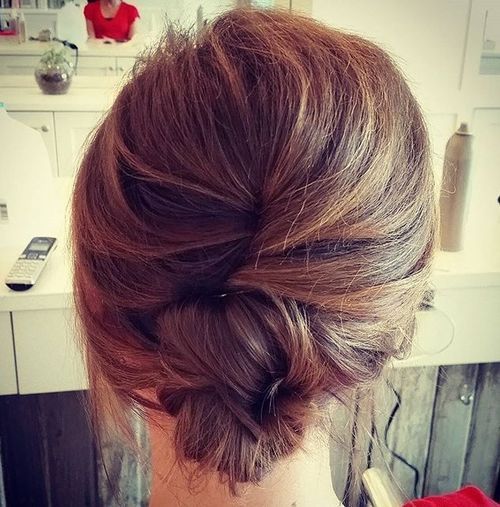 hairstyle for short hair bride - FashionPro