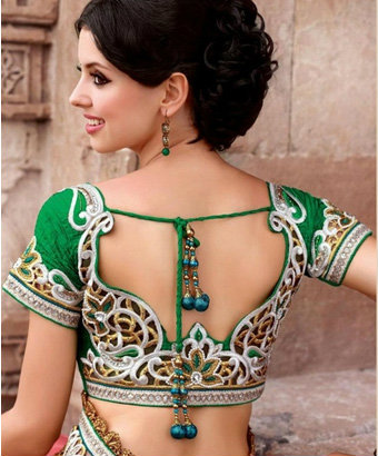 string style saree blouses