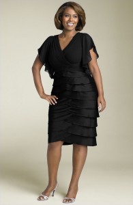adrianna-papell-day-black-adrianna-papell-flutter-sleeve-tiered-dress-plus-product-2-2032566-206282351