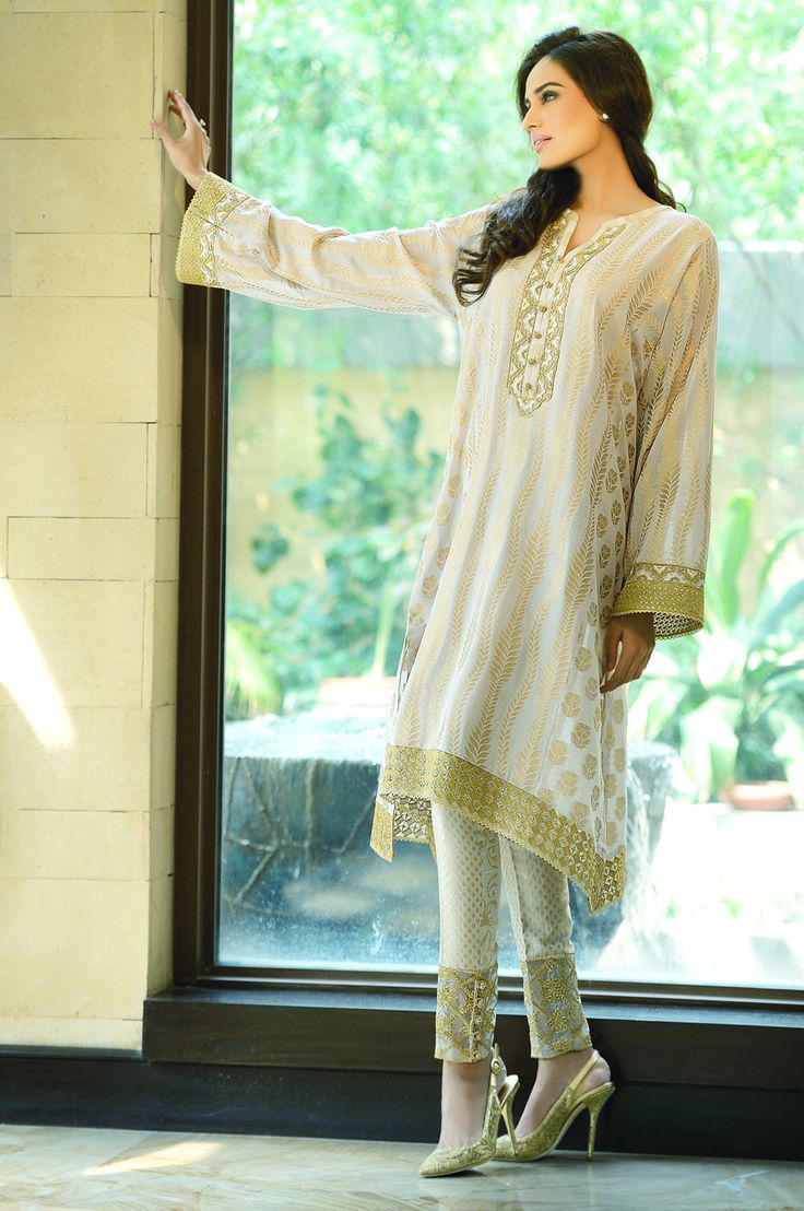 kurti with Cigarette Pants