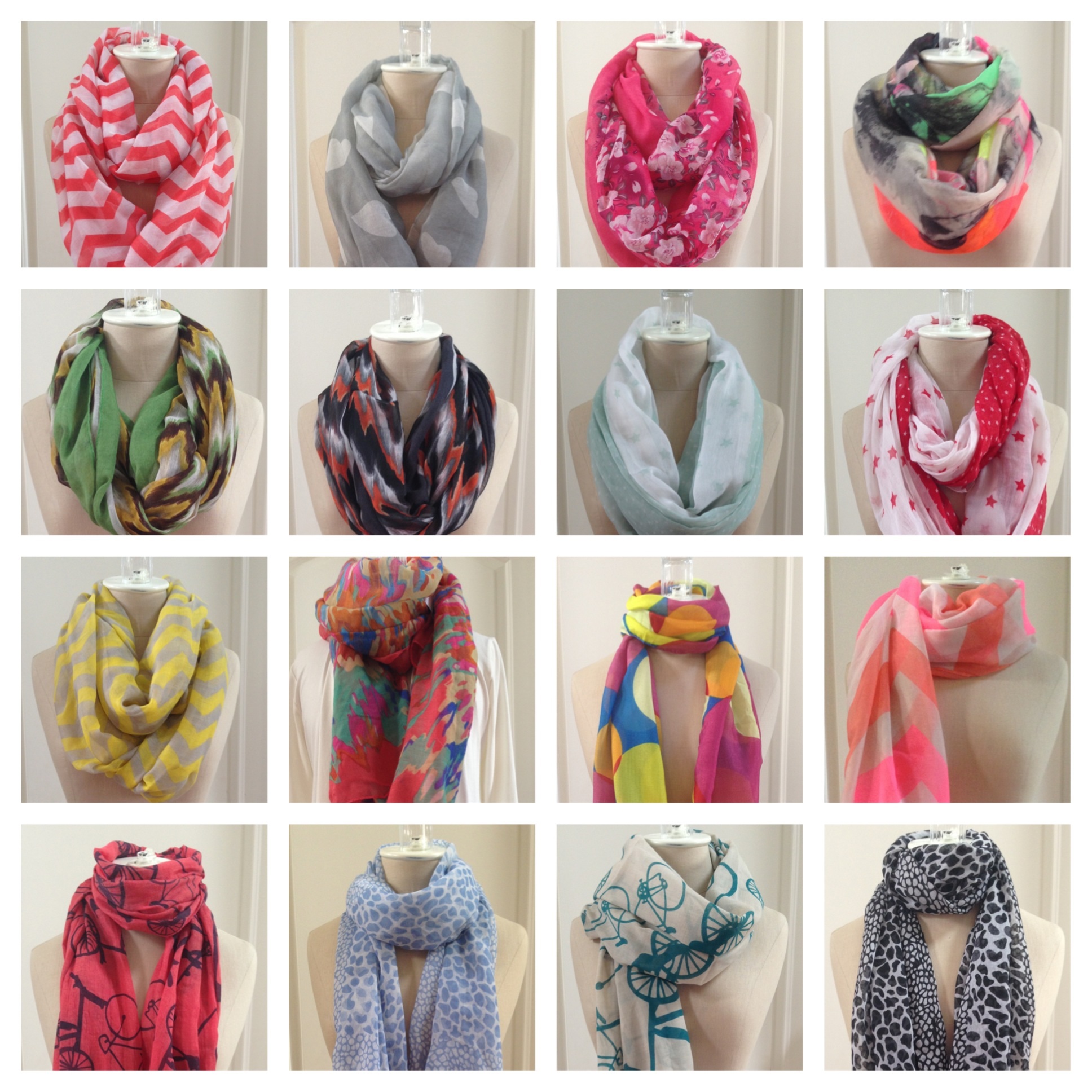 Multiple ways to tie a scarf - FashionPro