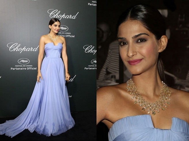 Sonam Kapoor at Chopard Party, Cannes 2014