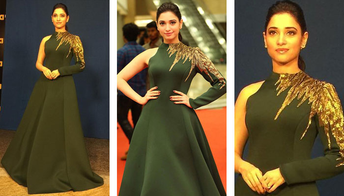 Tamannah's look at the event