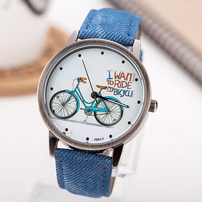 Cool denim watch