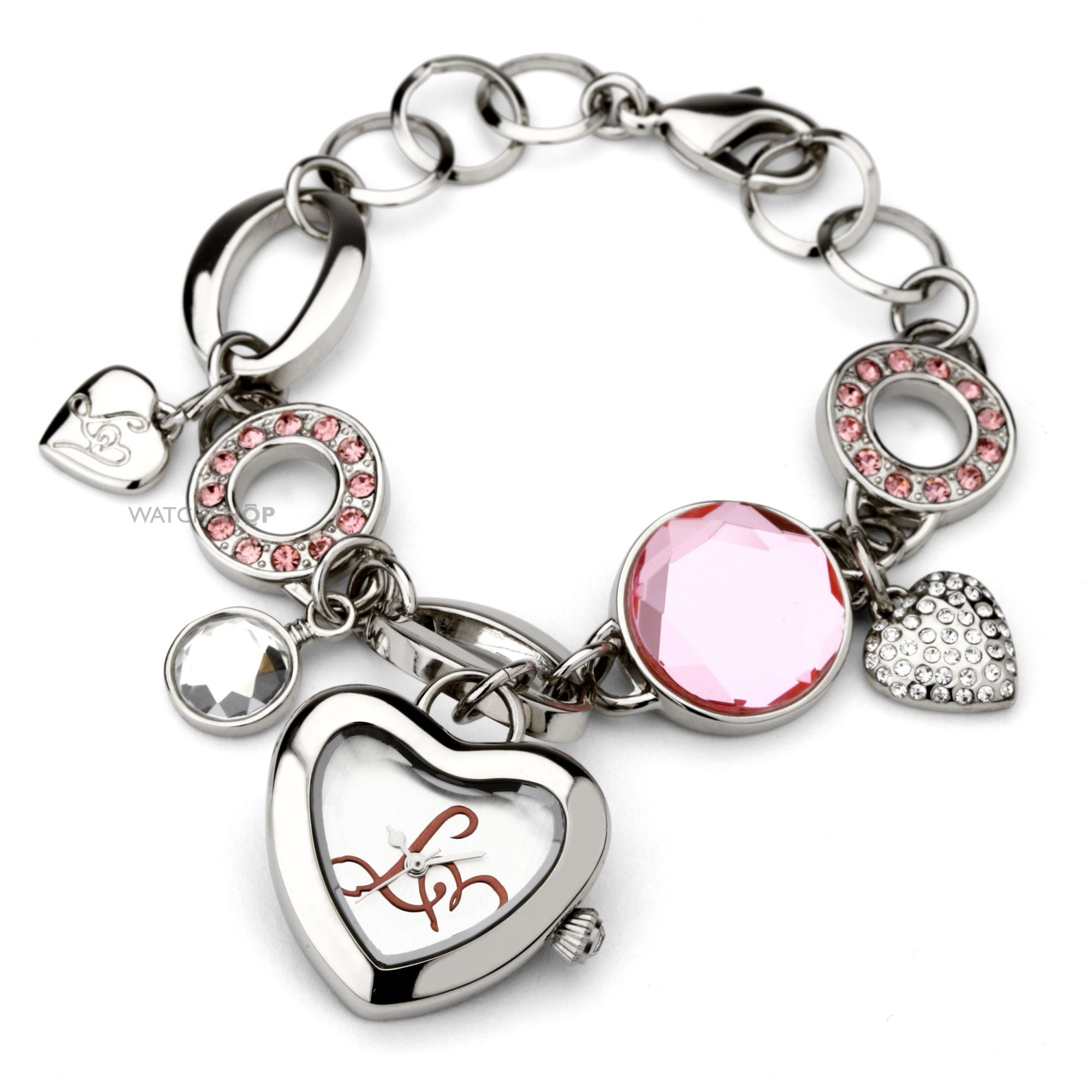 Charm bracelet watch